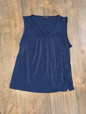 Banana Republic Navy Scoop Neck Tank Top